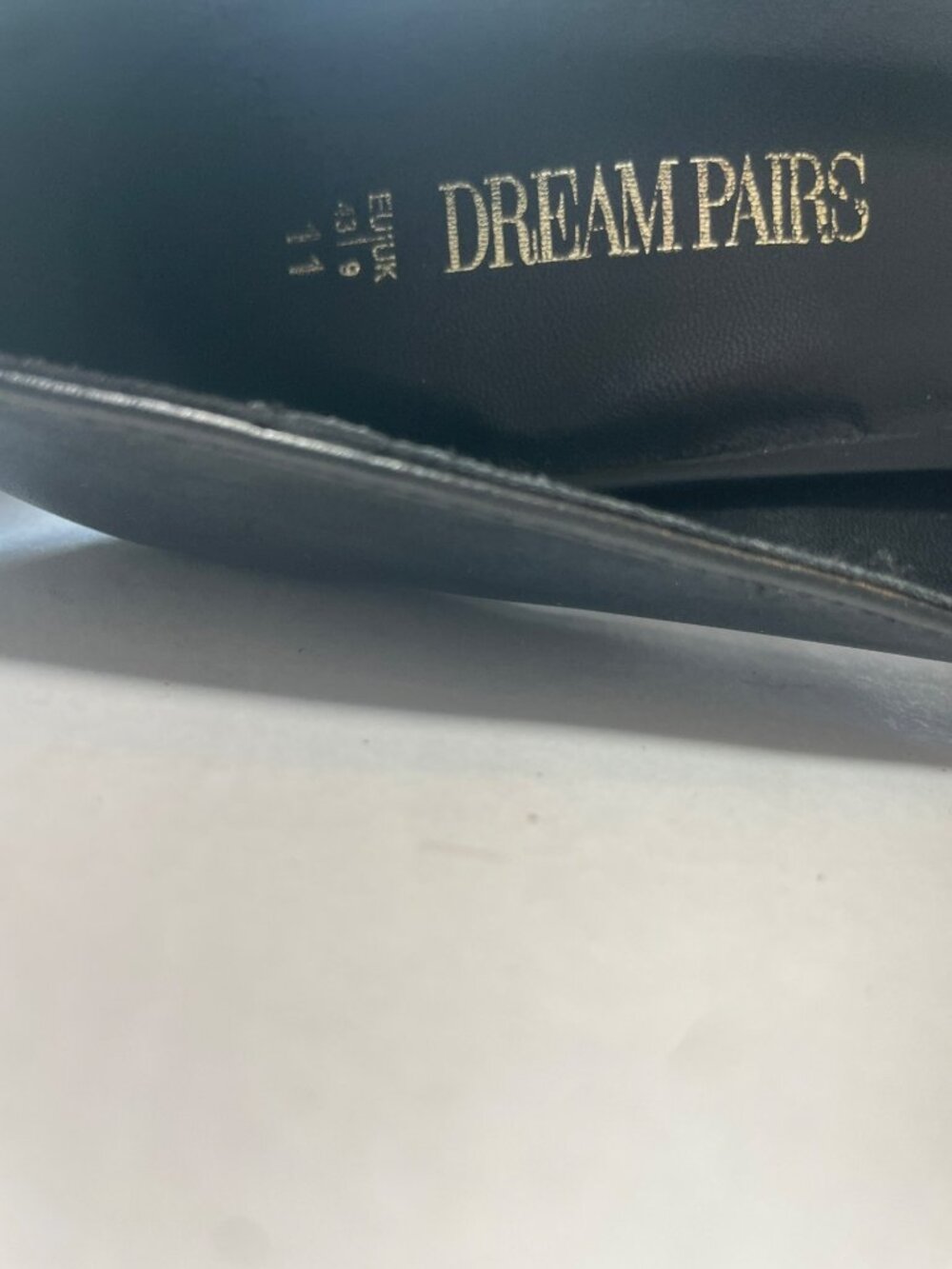 Dream Pairs Black Platform Block Heels Ankle Strap Blocky Women's Size US 11 NIB - Picture 10 of 12